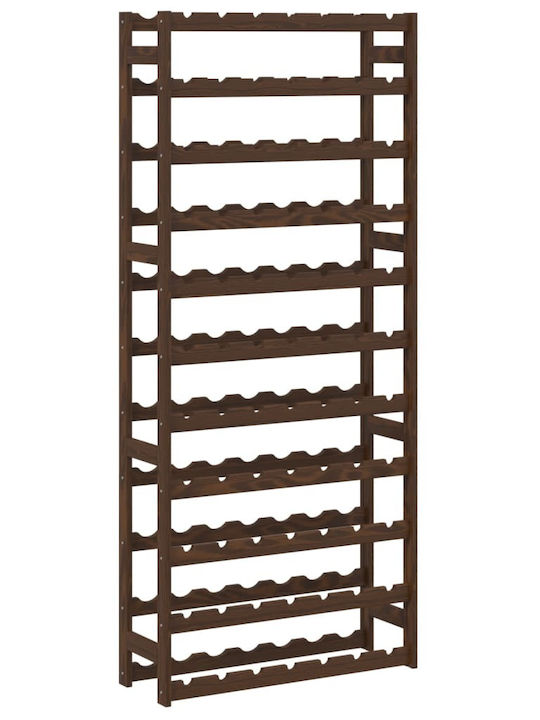 vidaXL С крака Κάβα Ποτών Дърво Кафяв 72x25x166εκ.