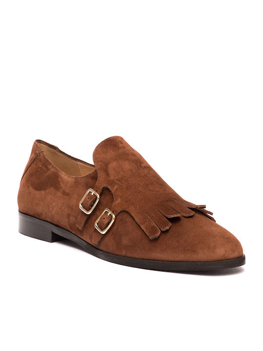 Perlapura Women's Moccasins in Brown Color