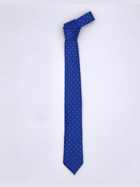 Pako Lorente Men's Tie Monochrome in Blue Color