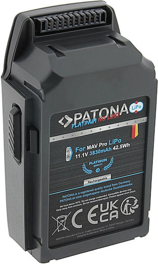 Patona Li-Po Batterie 3830mAh für DJI Mavic Pro