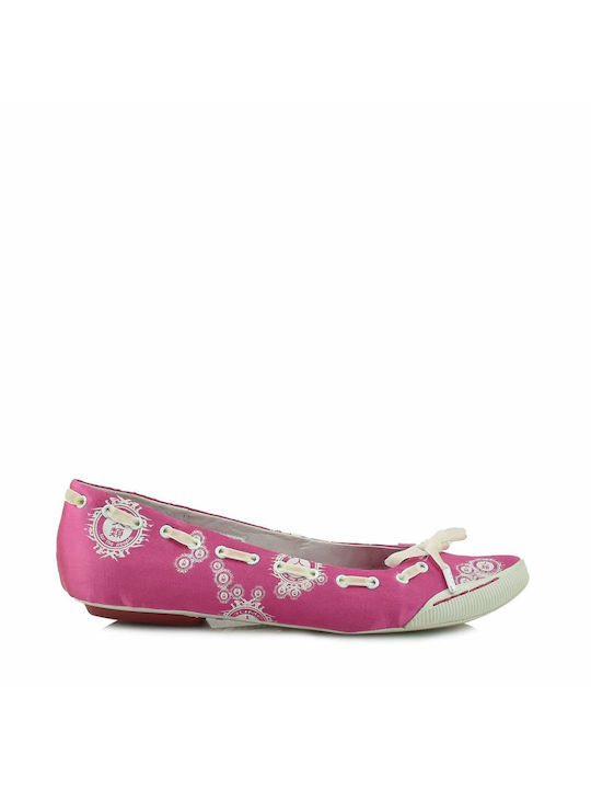 Jump Damen Ballerinas in Rosa Farbe