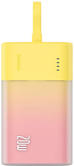 Baseus Popsicle Power Bank 5200mAh 20W Κίτρινο