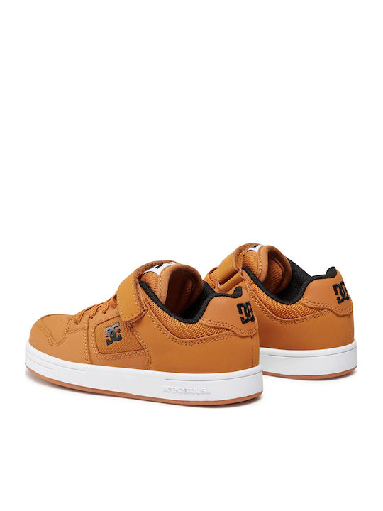 Manteca 4 V Παιδικά Sneakers με Σκρατς Καφέ