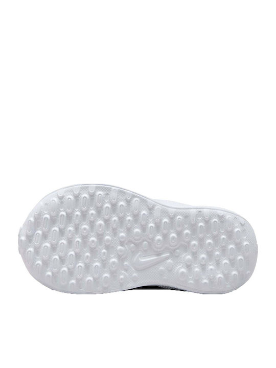 Revolution 7 Kids Sports Shoes Running With Hoop & Loop Closure Black