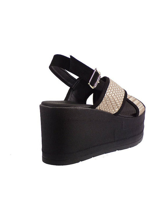 Women's Platform Shoes Gold