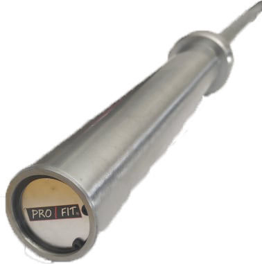 Profit Ίσια Μπάρα Φ28mm 15kg Μήκους 200cm με Κολάρα Δαχτυλίδια
