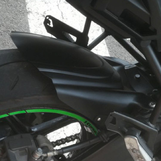 Kawasaki Back Motorcycle Wheel Mudguard for Kawasaki Versys 650 Black 1pcs