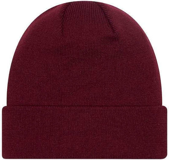 League Essential Beanie Unisex Beanie Knitted in Red color