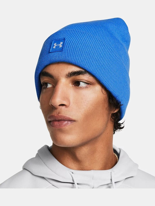 Halftime Beanie Unisex Σκούφος Πλεκτός σε Γαλάζιο χρώμα