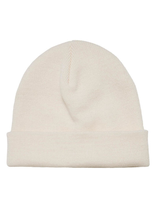Beanie Unisex Beanie Gestrickt in Weiß Farbe
