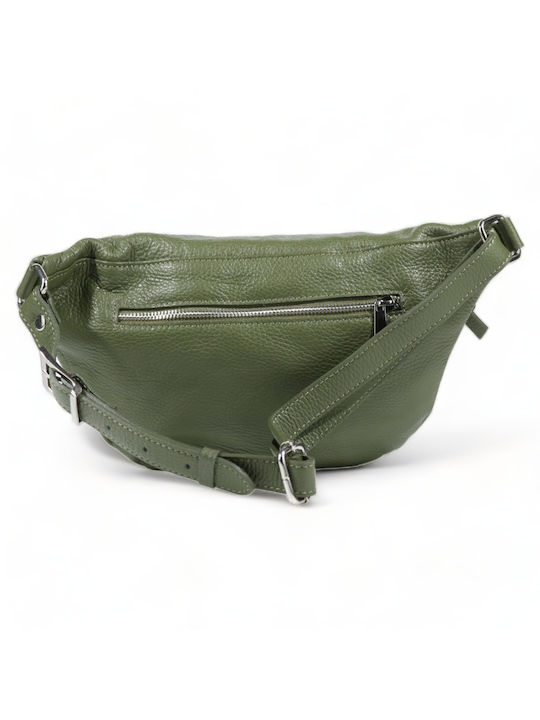 Passaggio Leather Leather Women's Bag Green