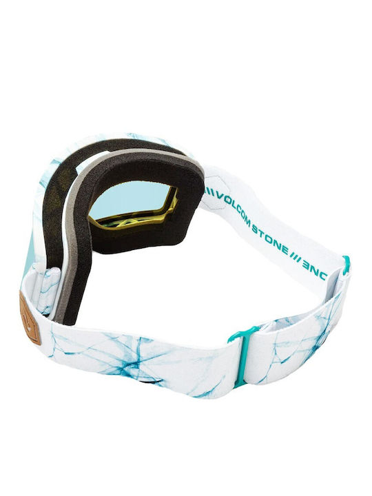 Volcom Garden Bonus Lens Ski & Snowboard Goggles Kids Black with Lens in Black Color