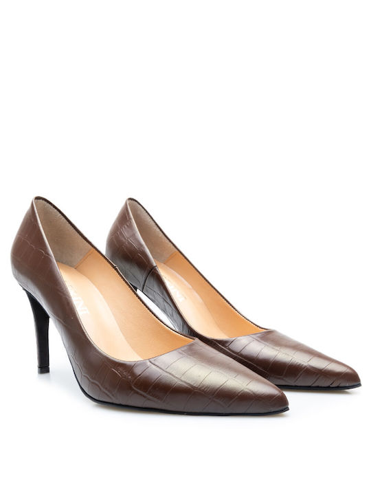 Labrini Brown Heels