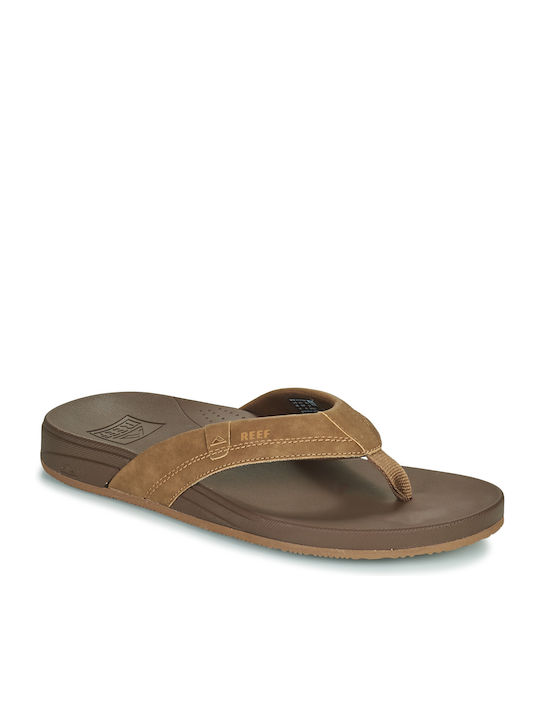 Reef Cushion Spring Herren-Flip-Flops Braun