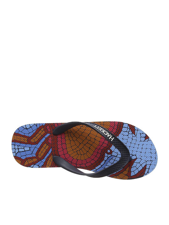 Hackett Herren-Flip-Flops Blau