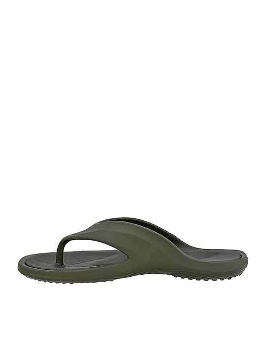 Herren Flip Flops Khaki