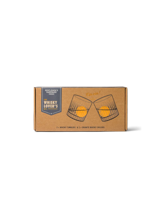 Gentlemen's Hardware Glas Whiskey aus Glas 230ml