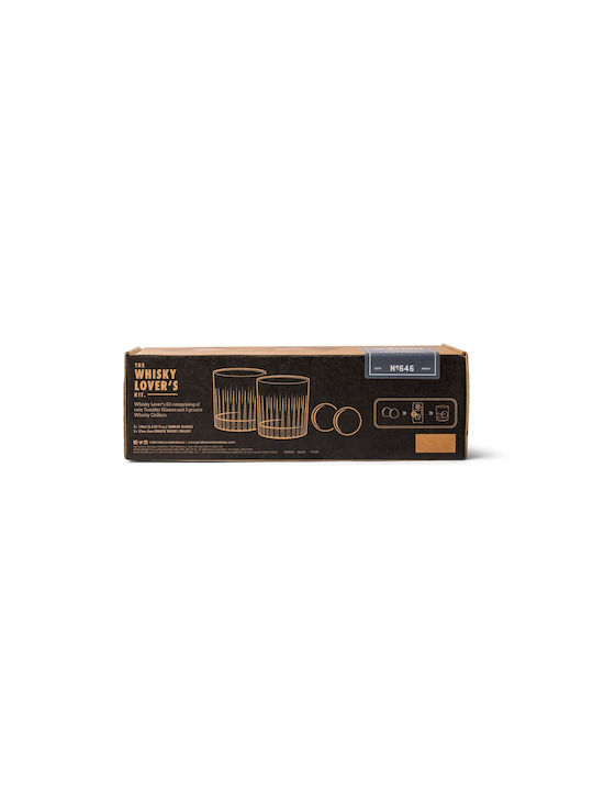 Gentlemen's Hardware Glas Whiskey aus Glas 230ml