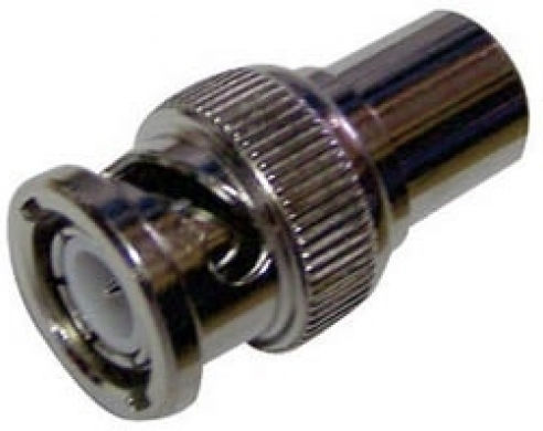 Ultimax V7053-D Converter Coaxial male to BNC male Silver 5pcs