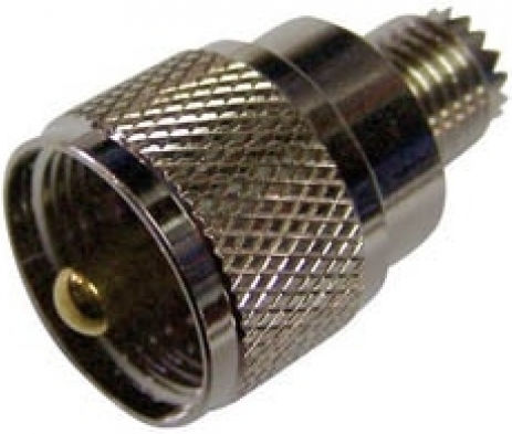 Ultimax Μετατροπέας UHF male σε UHF female Ασημί 5τμχ 01.109.0008