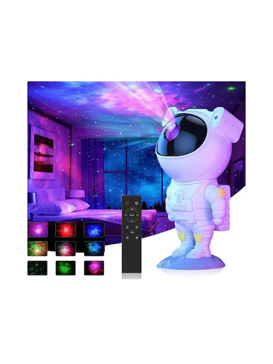 Projector Διακοσμητικό Φωτιστικό LED Αστροναύτης 22x12εκ.