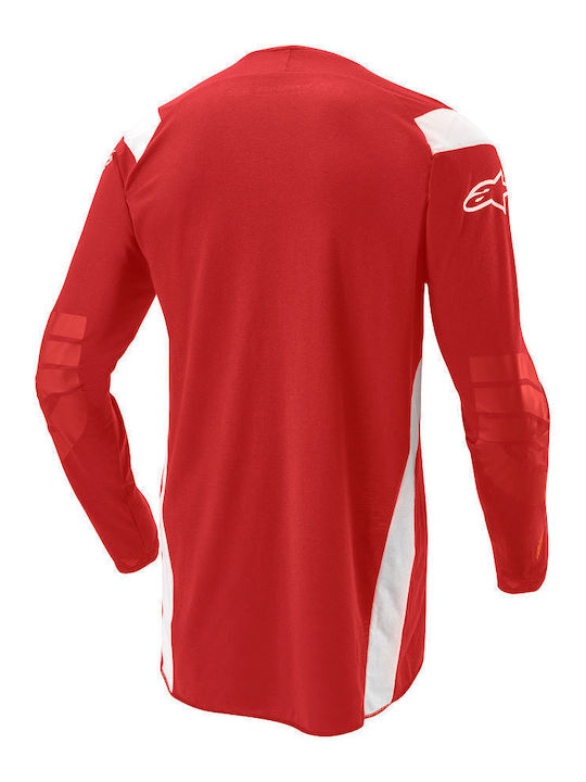 Alpinestars Techdura Men's Jersey Motocross Red