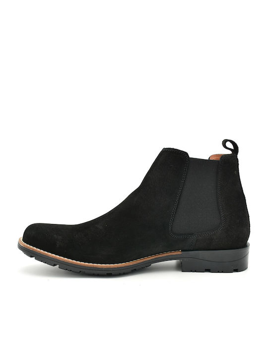Piele Negru Ghete Chelsea Anatomic