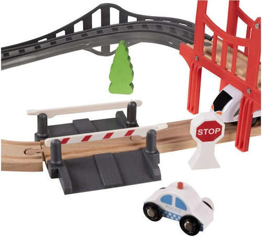 Set with Wooden Train for 3+ Years