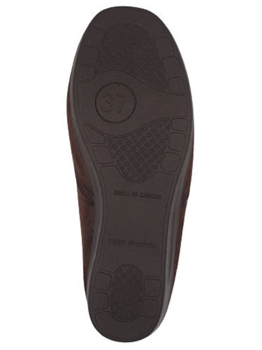 Anatomische Damen Slip-Ons Braune