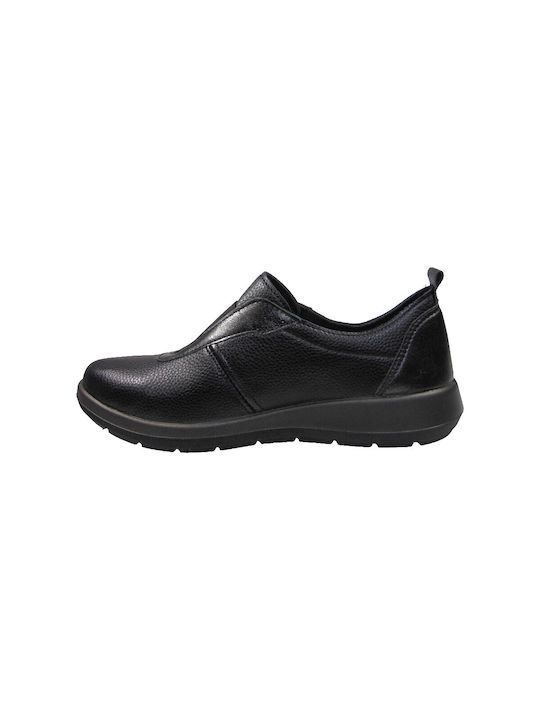 Inblu Anatomisch Damen Slip-Ons Schwarz