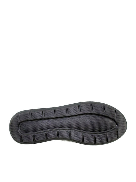 Anatomisch Damen Slip-Ons Schwarz