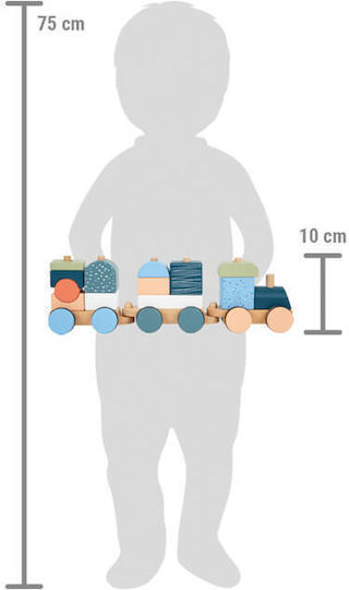 Small Foot Τρενάκι από Ξύλο για 1.5+ Ετών
