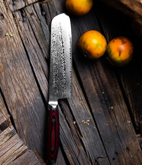 Yaxell Super Gou Нож Nakiri от Дамаска Стомана 18см