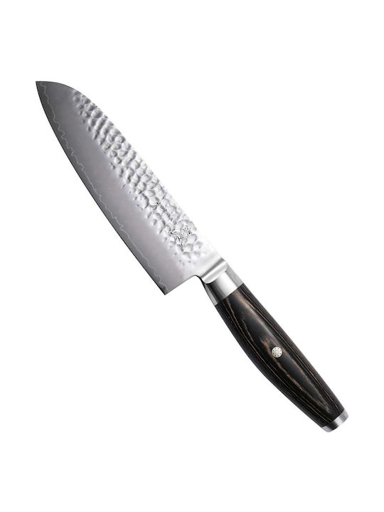 Yaxell Ketu Μαχαίρι Santoku από Ανοξείδωτο Ατσάλι 16.5cm