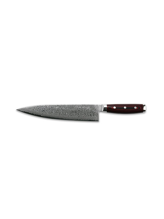 Yaxell Souper Gou Μαχαίρι Gyuto από Δαμασκηνό Ατσάλι 24cm