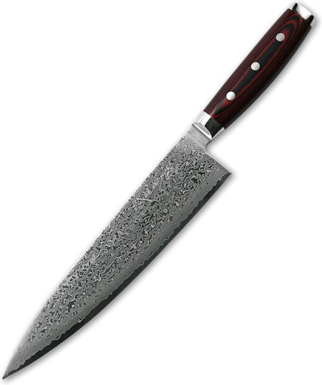 Yaxell Souper Gou Μαχαίρι Gyuto από Δαμασκηνό Ατσάλι 24cm