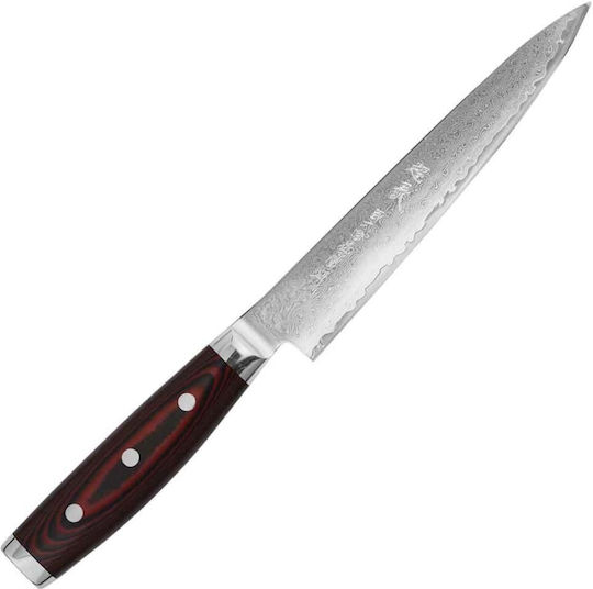 Yaxell Super Gou Messer Sujihiki aus Damaststahl 18cm