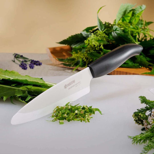 Kyocera Revolution White Knife Chef from Ceramic 18cm