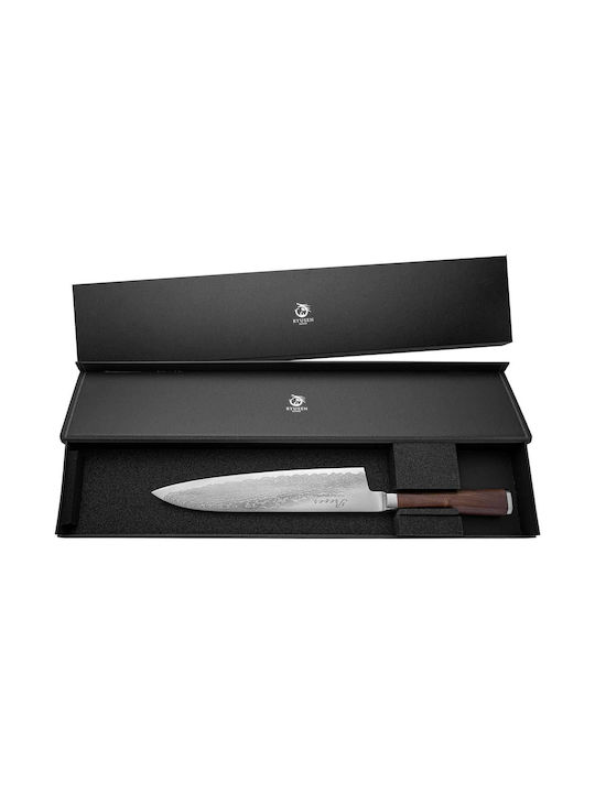 Ryusen Prever Cuțit Chef din Oțel Damasc 18cm