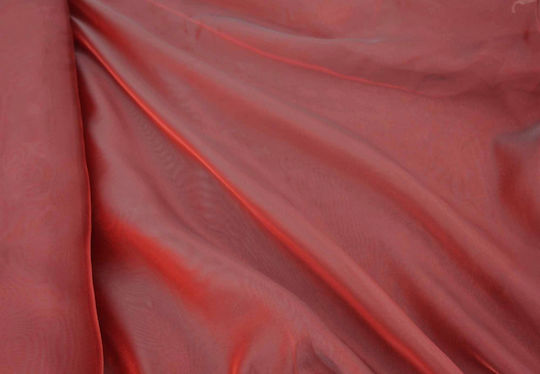 Saray Home Vorhang mit Bleistiftfalten Rote 280x300cm