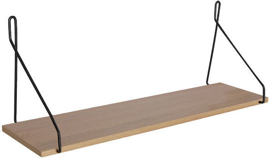 Ράφι Tars Sonoma-μαύρο 72x20x27εκ.