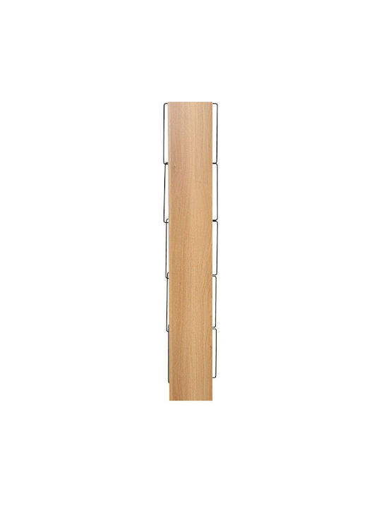 Mini Tars Bookcase Sonoma Black 50x22x150cm