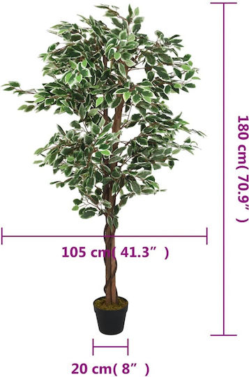 Φίκος Εξωτερικού Χώρου 180cm vidaXL