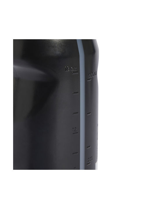 adidas Tiro Sport Water Bottle Plastic 500ml Black