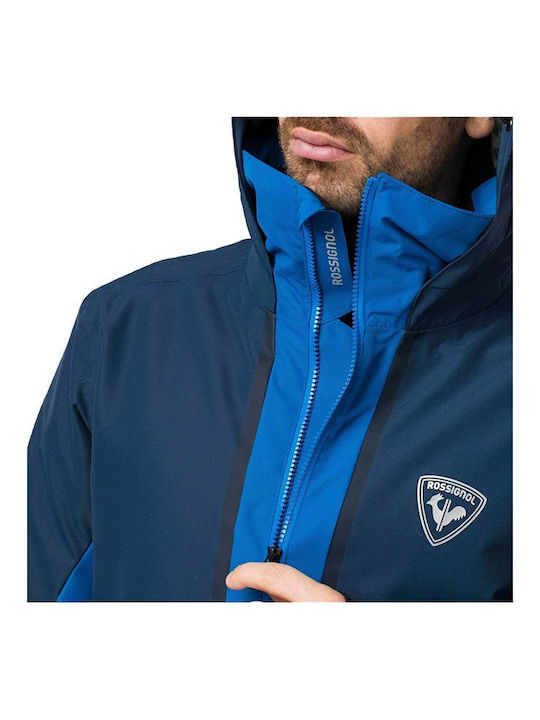 Rossignol Masse RLIMJ14-729 Ανδρικό Μπουφάν για Σκι & Snowboard Μπλε