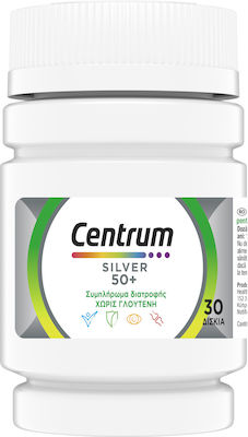 Centrum Silver 50+ Vitamin Multivitaminpräparat speziell für Erwachsene ab 50 Jahren