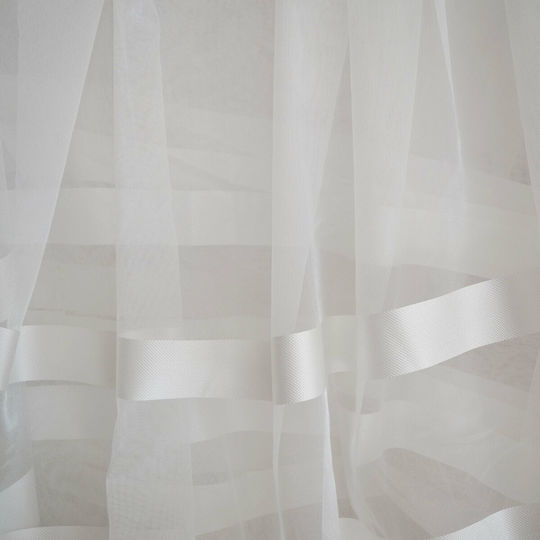Saray Home με Τρέσα Λευκό Σπαστό 280x300εκ.