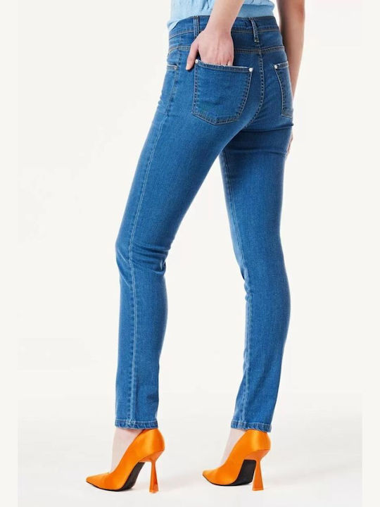 Forel Women's Jean Trousers in Slim Fit Blue