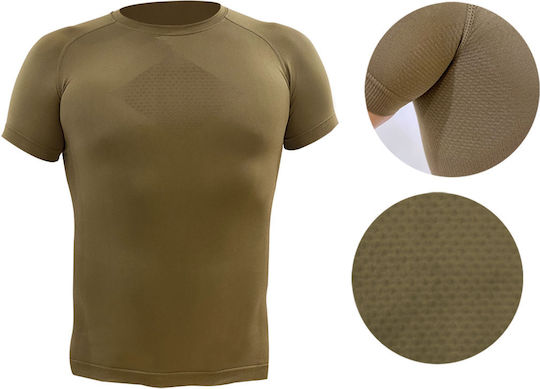 ELVE Short Sleeve T-shirt Khaki