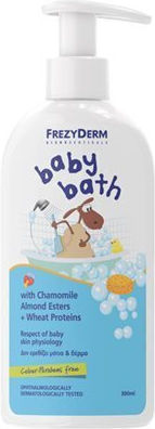 Frezyderm Σετ Περιποίησης Frezyderm Baby Cream Προστατευτική Κρέμα Αλλαγής Πάνας, (2x175ml) & Baby Bath Απαλό Αφρόλουτρο για Βρέφη, 300ml & Baby Shampoo Βρεφικό Σαμπουάν, 300ml & Baby Hydra Milk Ενυδατικό Γαλάκτωμα, 200ml 5τμχ